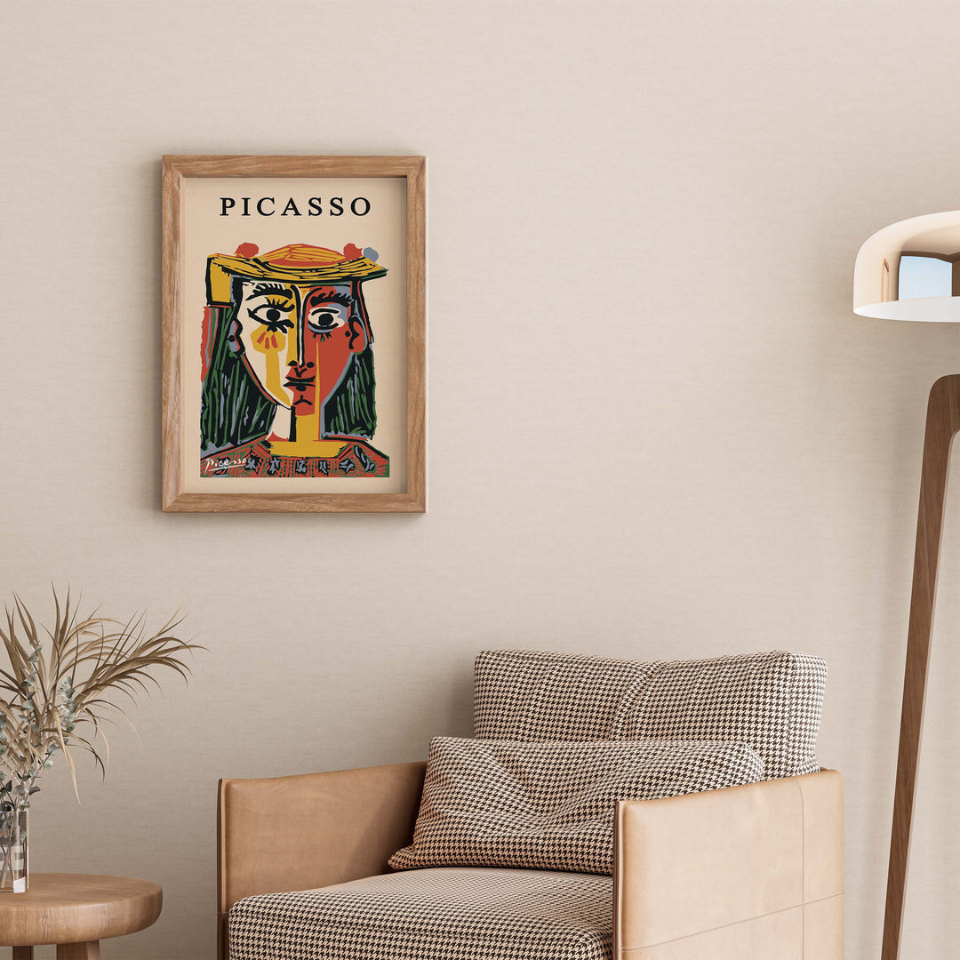 Cubist Vision: Portrait of a Woman
