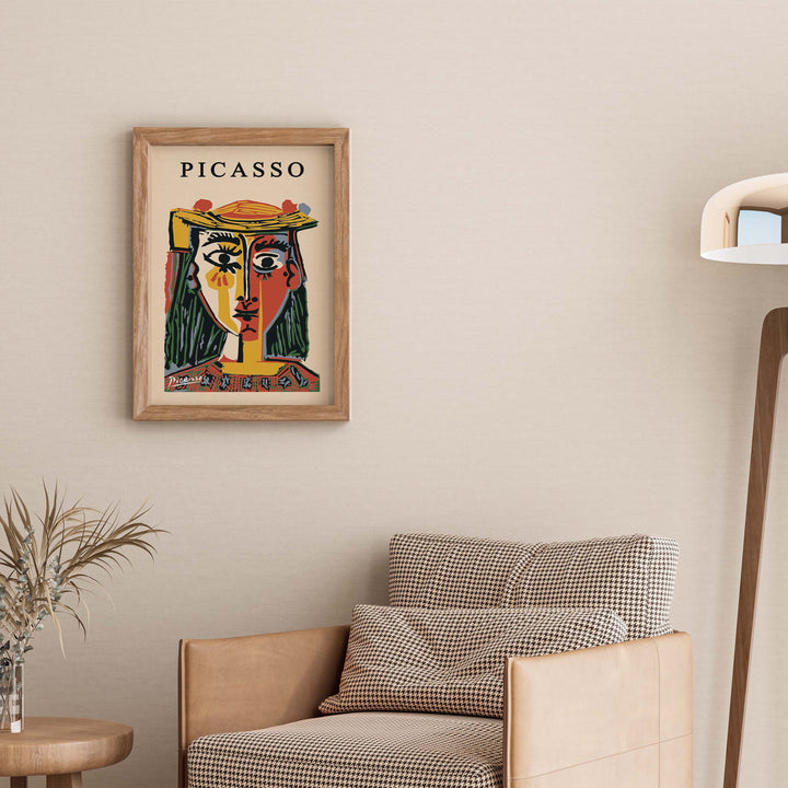 Cubist Vision: Portrait of a Woman