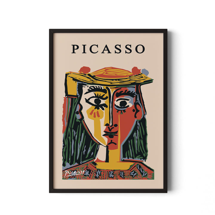 Cubist Vision: Portrait of a Woman