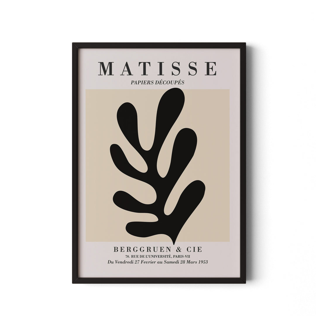 Matisse Black Abstract