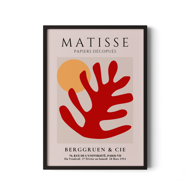 Matisse Red Leaf & Sun