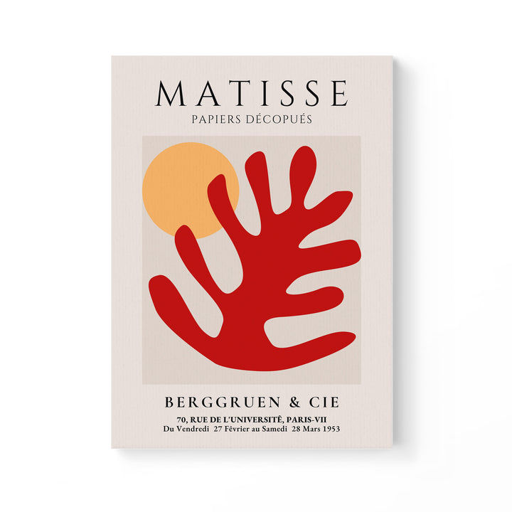 Matisse Red Leaf & Sun
