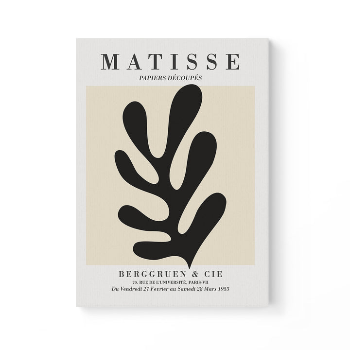 Matisse Black Abstract