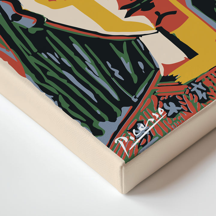 Cubist Vision: Portrait of a Woman