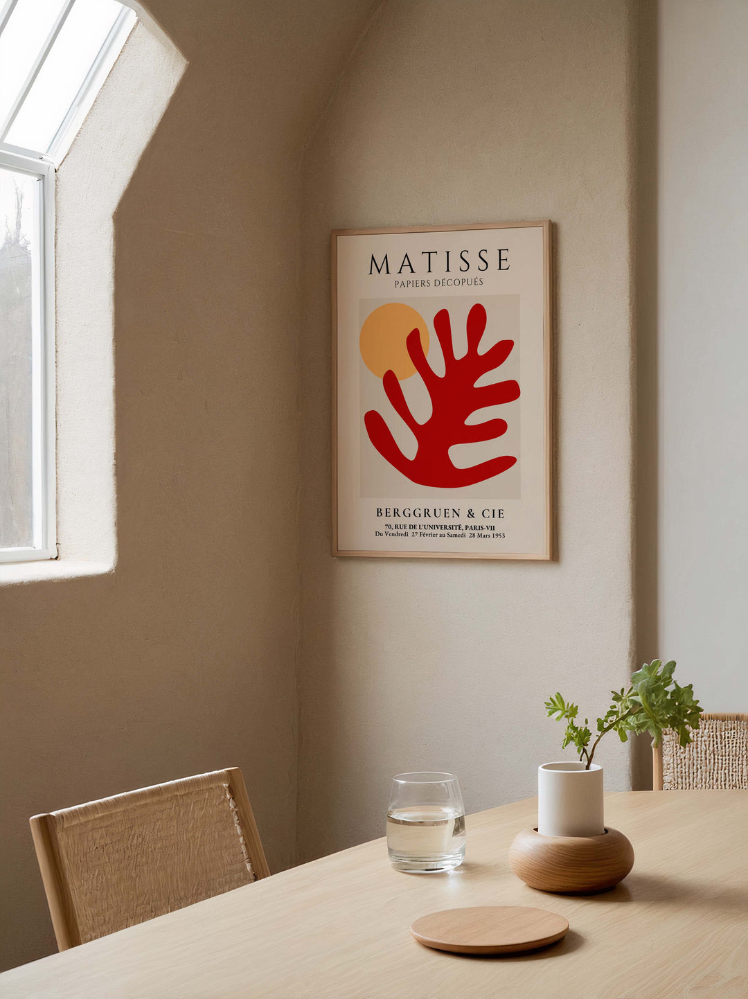 Matisse Red Leaf & Sun