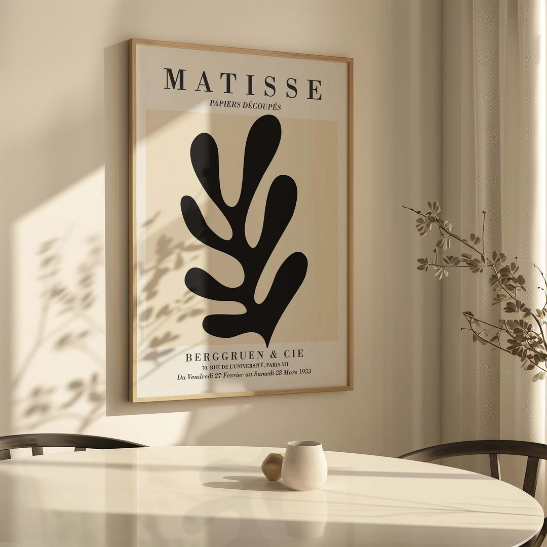 Matisse Black Abstract