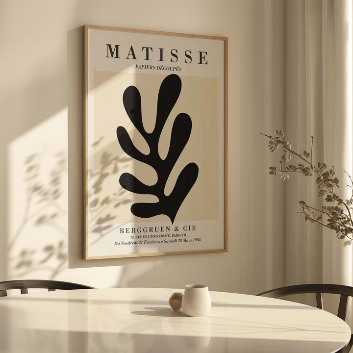 Matisse Black Abstract