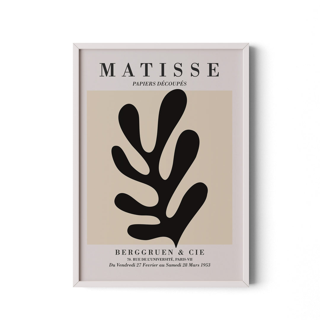 Matisse Black Abstract