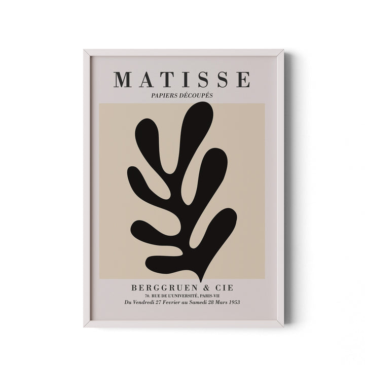 Matisse Black Abstract