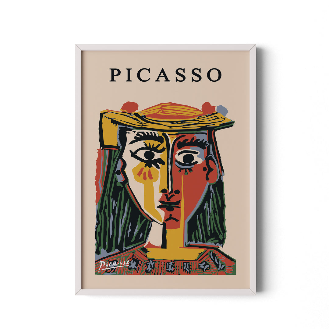 Cubist Vision: Portrait of a Woman