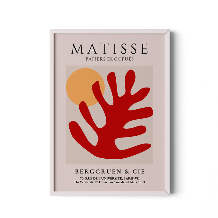 Matisse Red Leaf & Sun