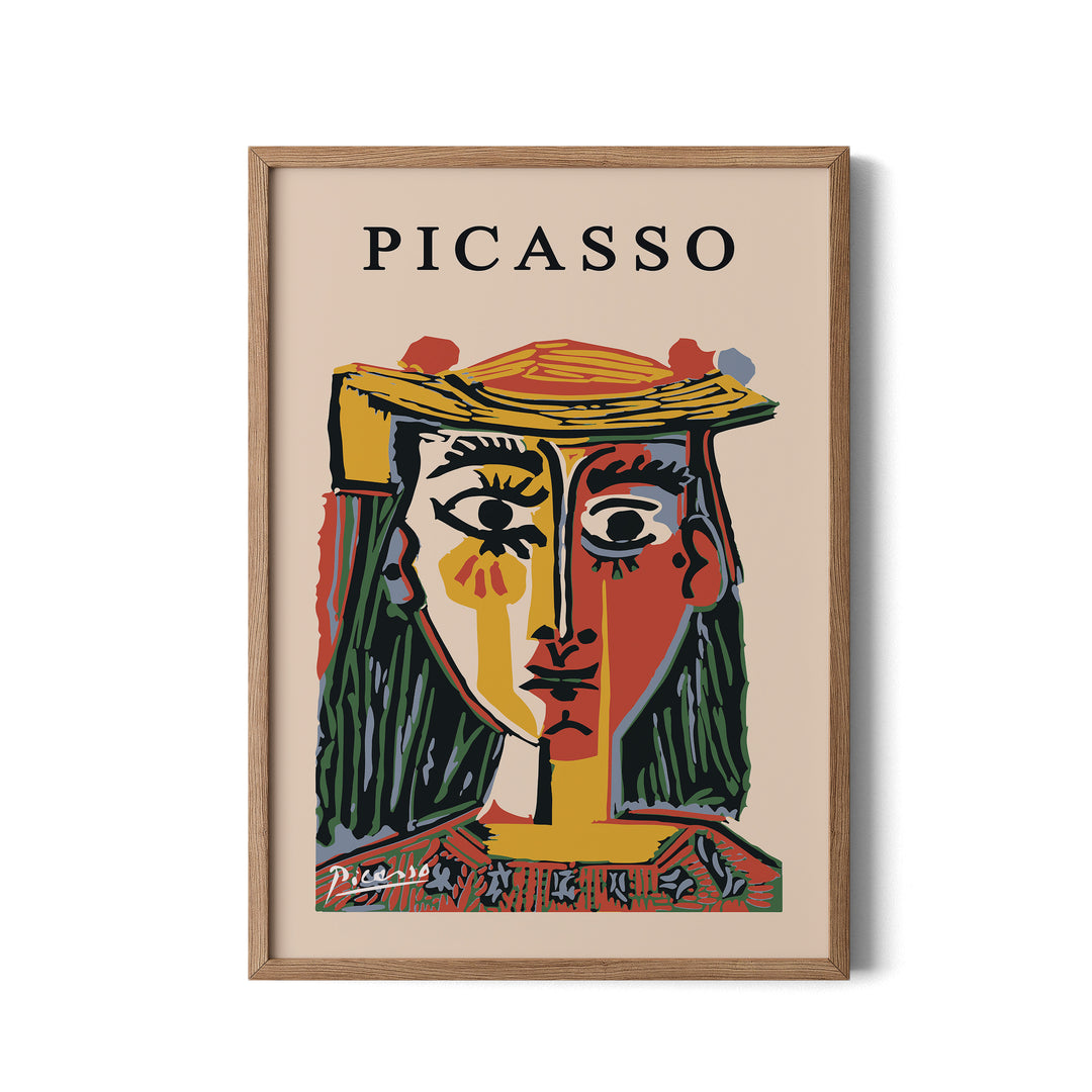 Cubist Vision: Portrait of a Woman