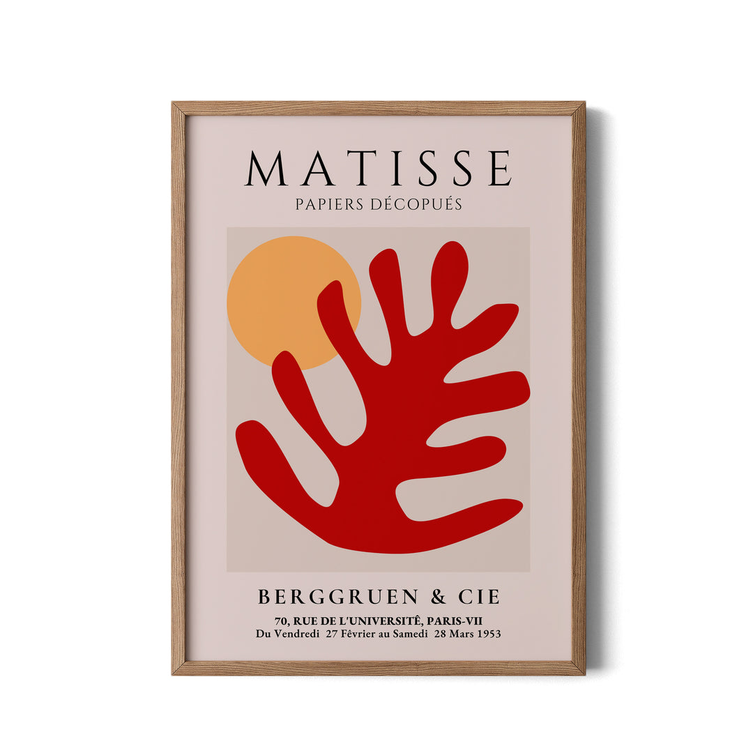 Matisse Red Leaf & Sun