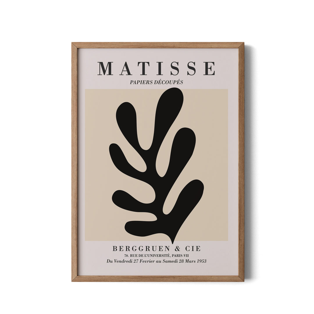 Matisse Black Abstract