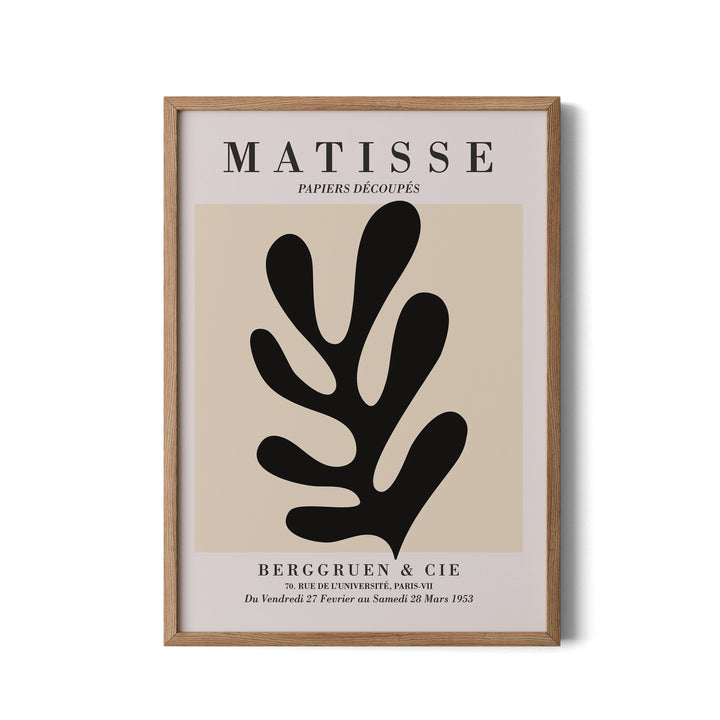 Matisse Black Abstract