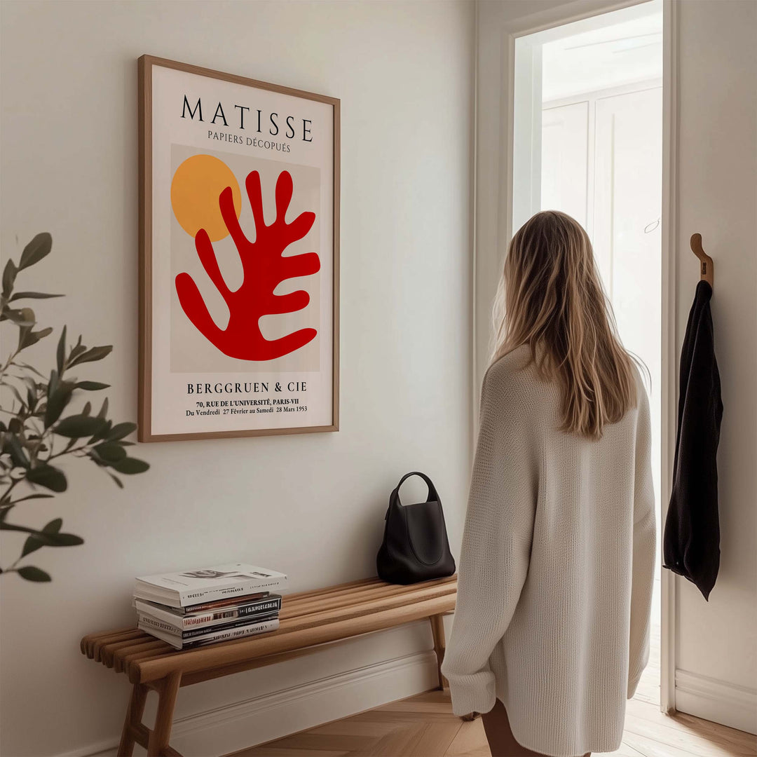 Matisse Red Leaf & Sun